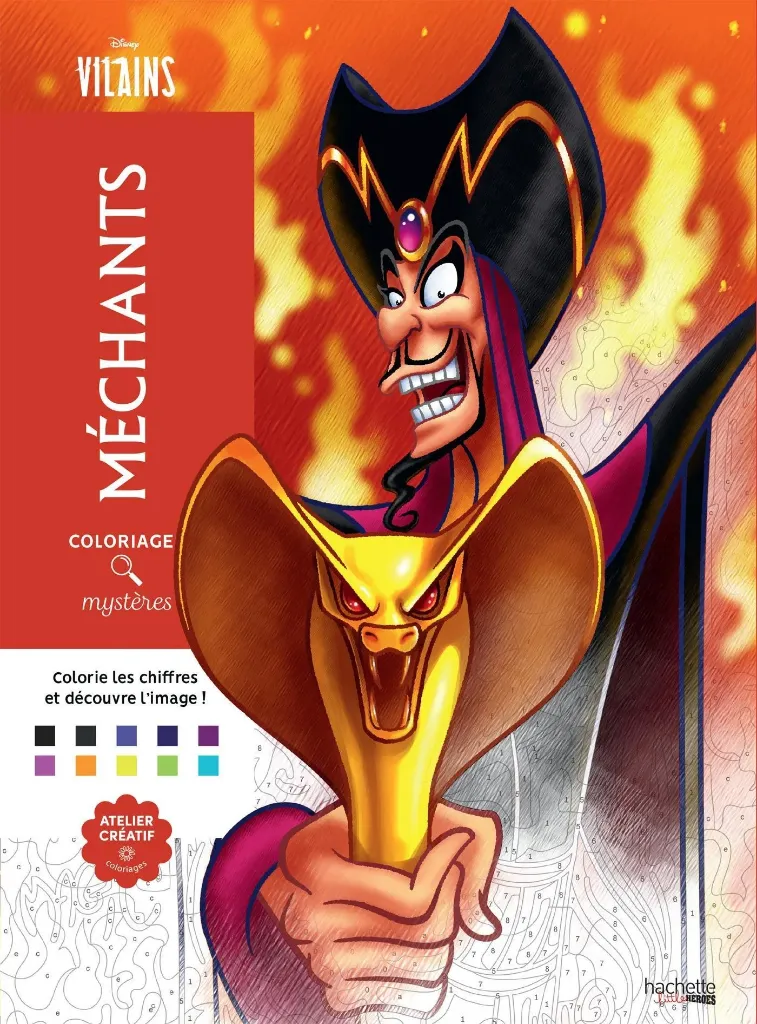 Coloriages Mystères Disney - Méchants